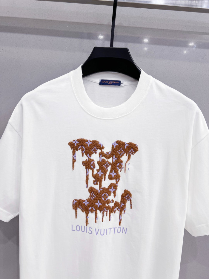 SMCL-4340 High Quality 2026ss Louis Vuitton 280g Cotton T-shirt