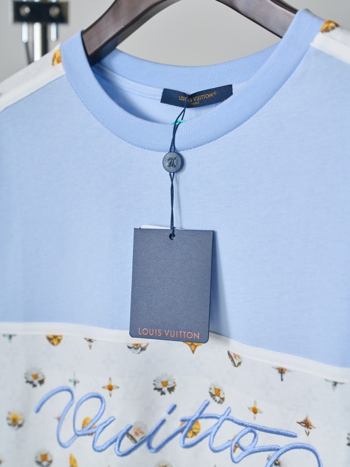 SMCL-4351 High Quality 2026ss Louis Vuitton 280g Cotton T-shirt