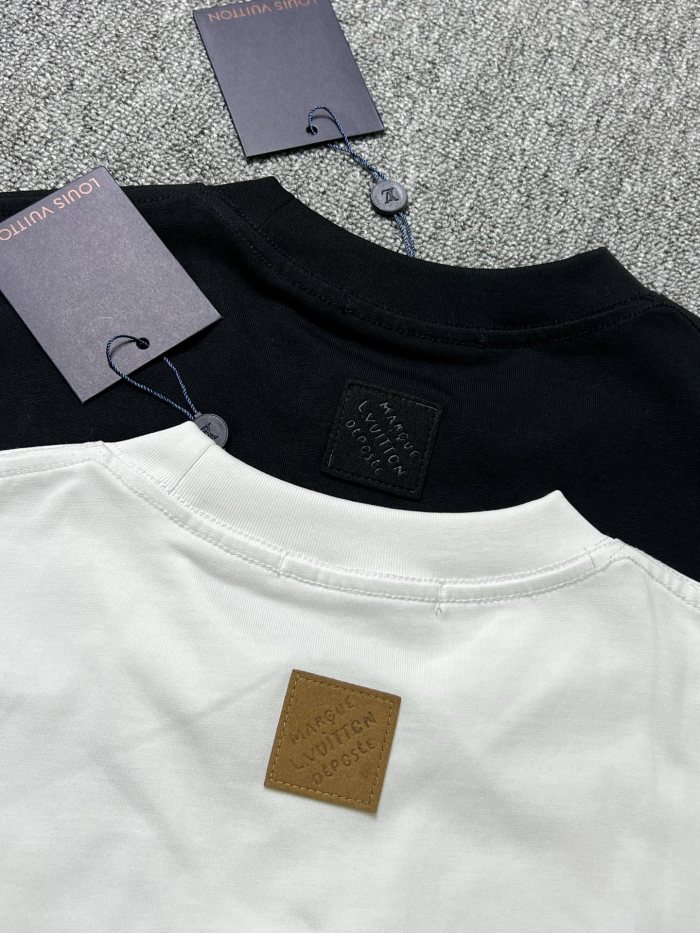 SMCL-4381 High Quality 2026ss Louis Vuitton 280g Cotton T-shirt