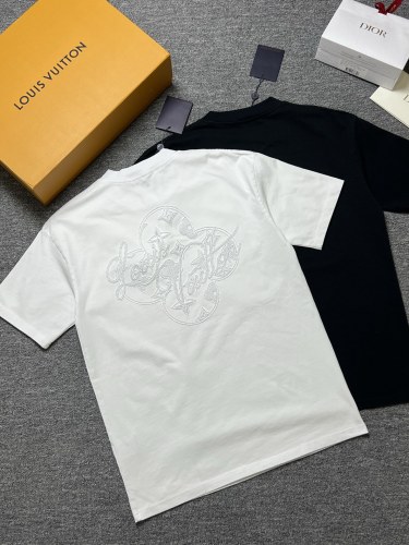SMCL-4377 High Quality 2026ss Louis Vuitton 280g Cotton T-shirt