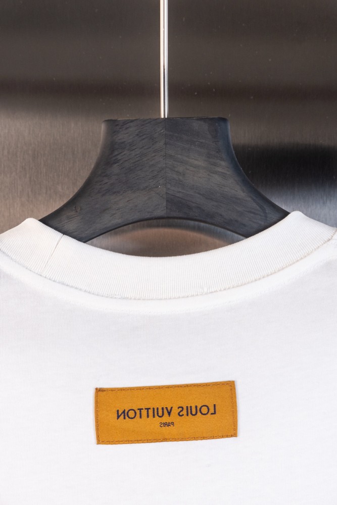 SMCL-4490 High Quality 2026ss Louis Vuitton 270g Cotton T-shirt