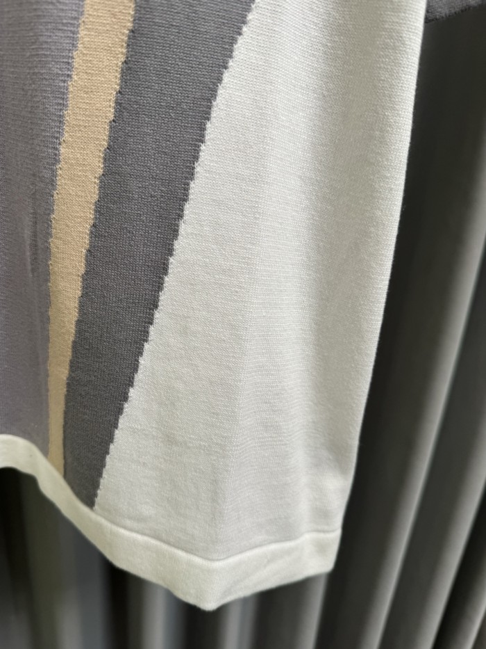SMCL-4359 High Quality 2026ss Louis Vuitton 280g Knitting T-shirt