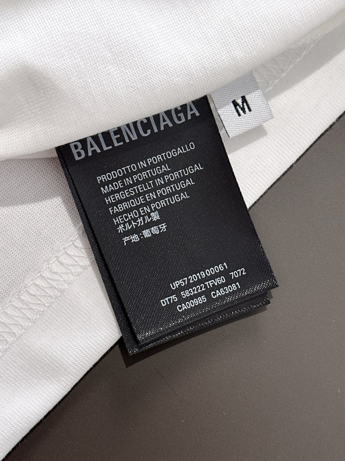 SMCL-4447 High Quality 2026ss Balenciaga 280g Cotton T-shirt