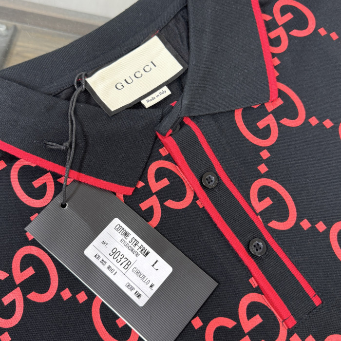 SMCL-4410 High Quality 2026ss GUCCI Knitting Polo-shirt
