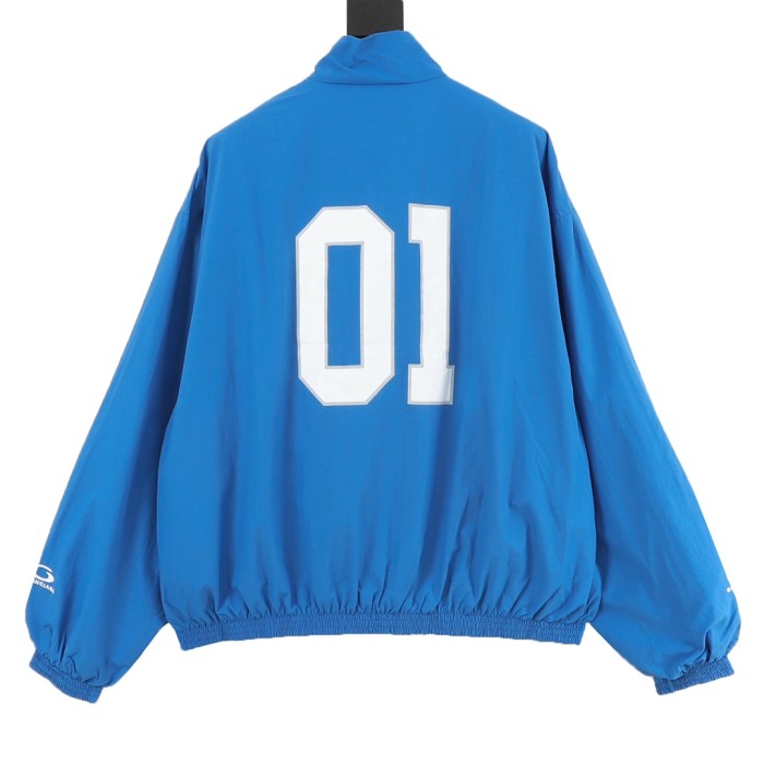 SMCL-4430 High Quality 2026ss Balenciaga 270g Cotton Sportwear Jacket + Pant Set