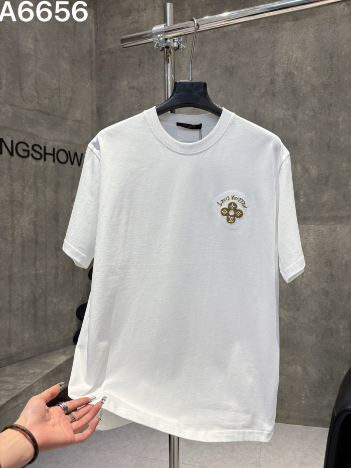 SMCL-4331 High Quality 2026ss Louis Vuitton 280g Cotton T-shirt