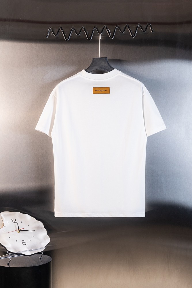 SMCL-4493 High Quality 2026ss Louis Vuitton 270g Cotton T-shirt