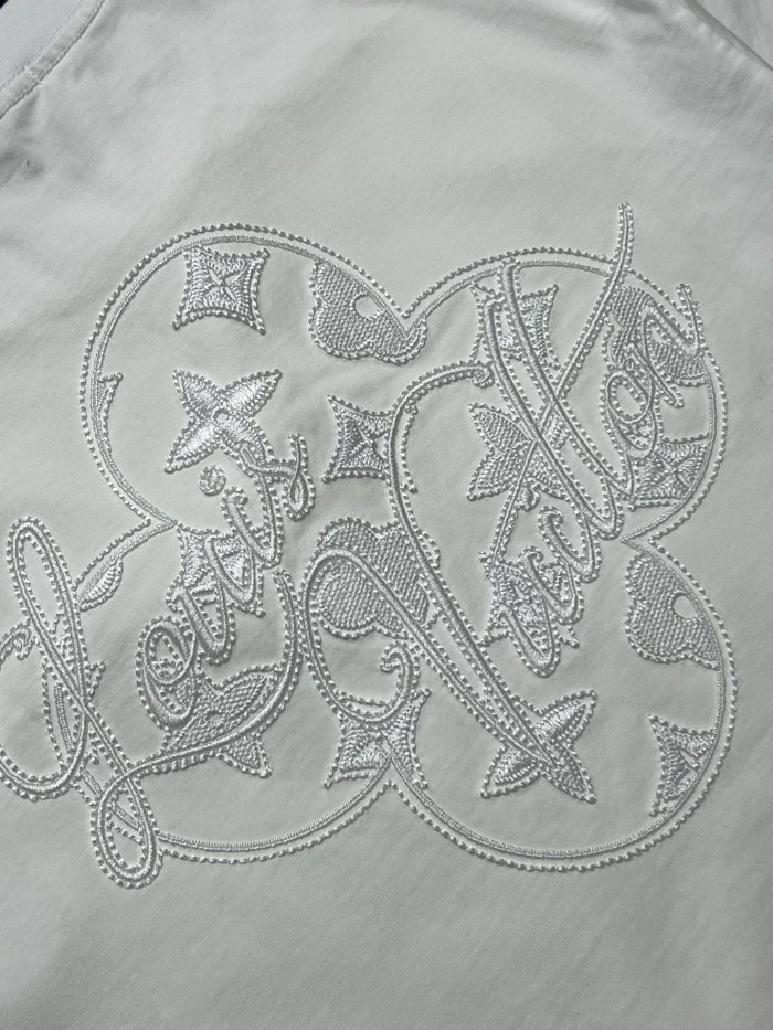 SMCL-4377 High Quality 2026ss Louis Vuitton 280g Cotton T-shirt