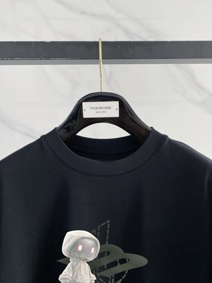 SMCL-4460 High Quality 2026ss Balenciaga 270g Cotton T-shirt