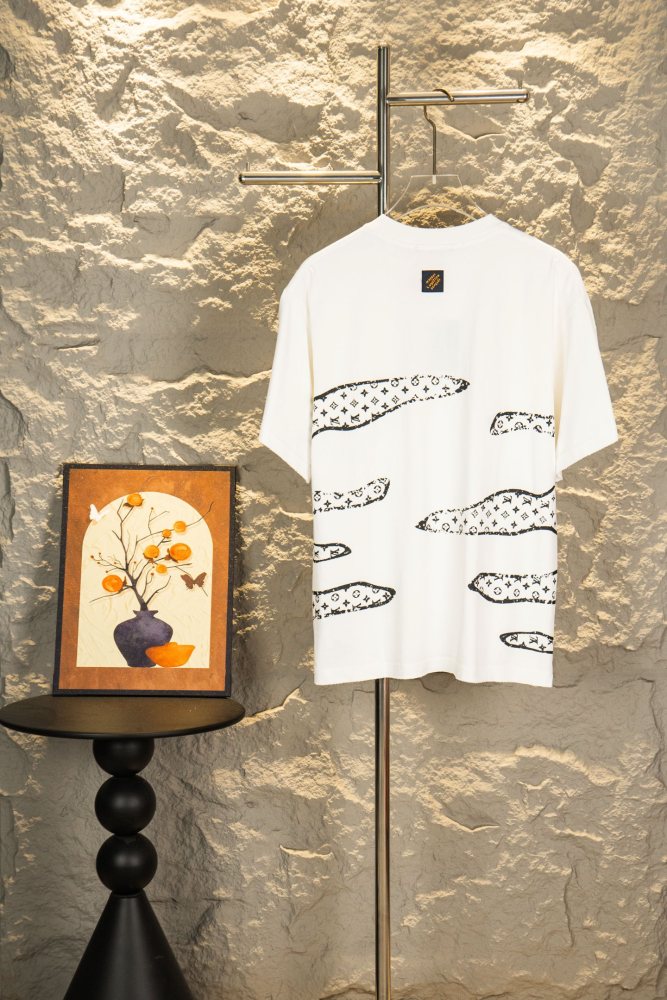 SMCL-4388 High Quality 2026ss Louis Vuitton 280g Cotton T-shirt