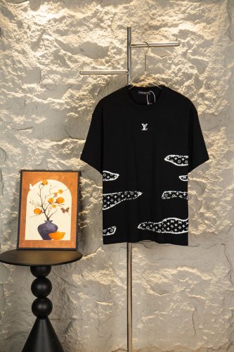 SMCL-4388 High Quality 2026ss Louis Vuitton 280g Cotton T-shirt
