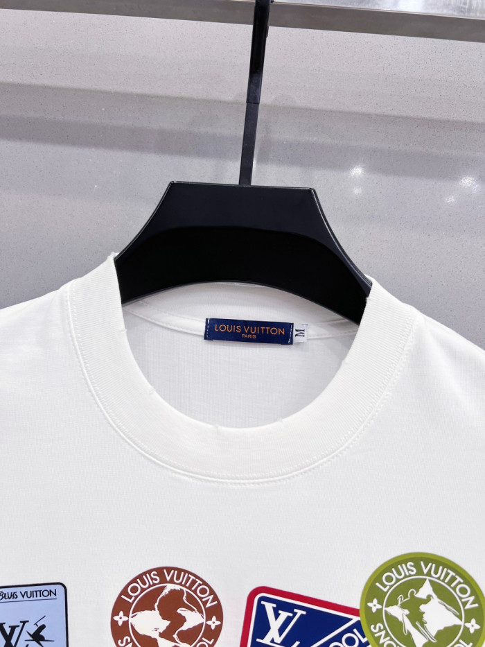 SMCL-4342 High Quality 2026ss Louis Vuitton 280g Cotton T-shirt
