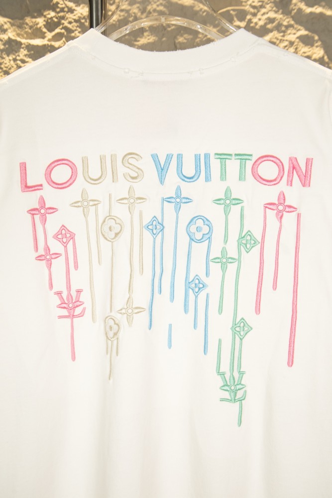 SMCL-4394 High Quality 2026ss Louis Vuitton 280g Cotton T-shirt