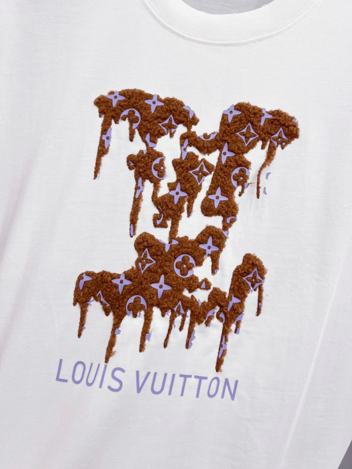 SMCL-4340 High Quality 2026ss Louis Vuitton 280g Cotton T-shirt