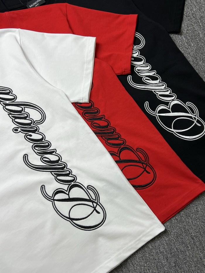 SMCL-4436 High Quality 2026ss Balenciaga 320g Cotton T-shirt