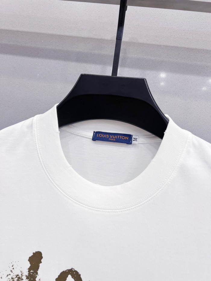 SMCL-4344 High Quality 2026ss Louis Vuitton 280g Cotton T-shirt