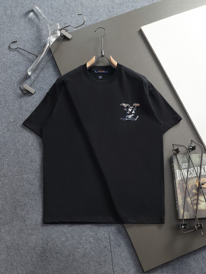 SMCL-4363 High Quality 2026ss Louis Vuitton 280g Cotton T-shirt