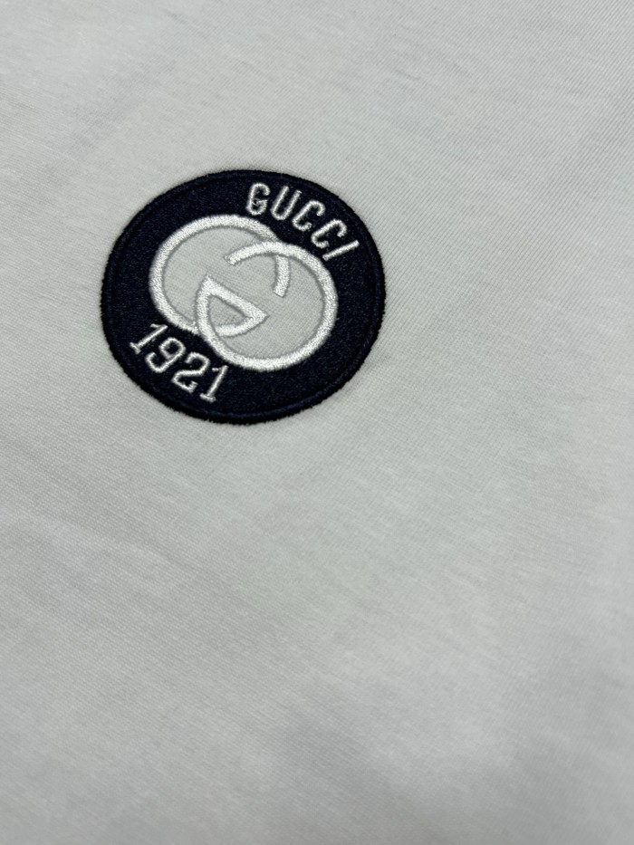 SMCL-4404 High Quality 2026ss GUCCI 320g Cotton T-shirt
