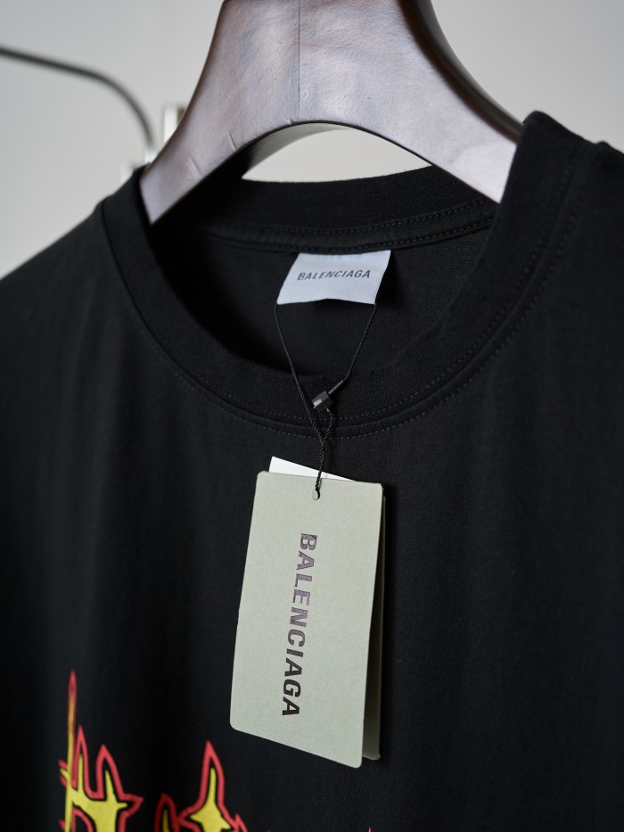 SMCL-4424 High Quality 2026ss Balenciaga Cotton T-shirt