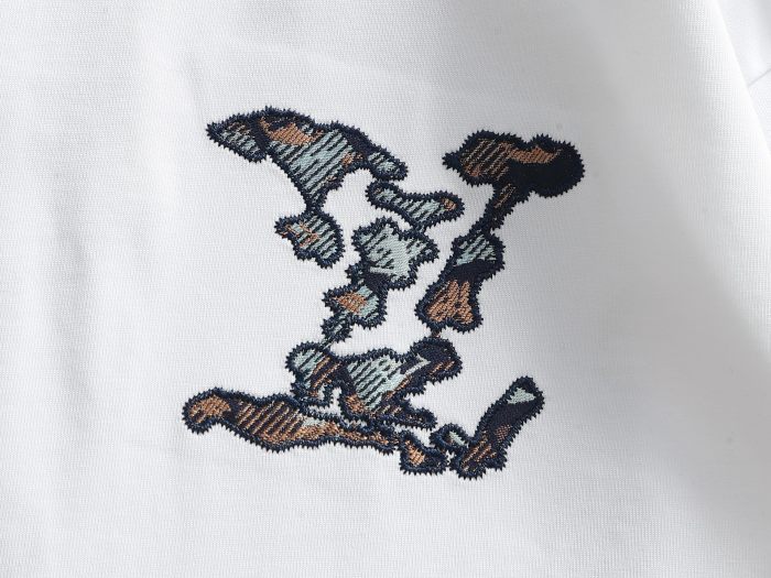 SMCL-4363 High Quality 2026ss Louis Vuitton 280g Cotton T-shirt