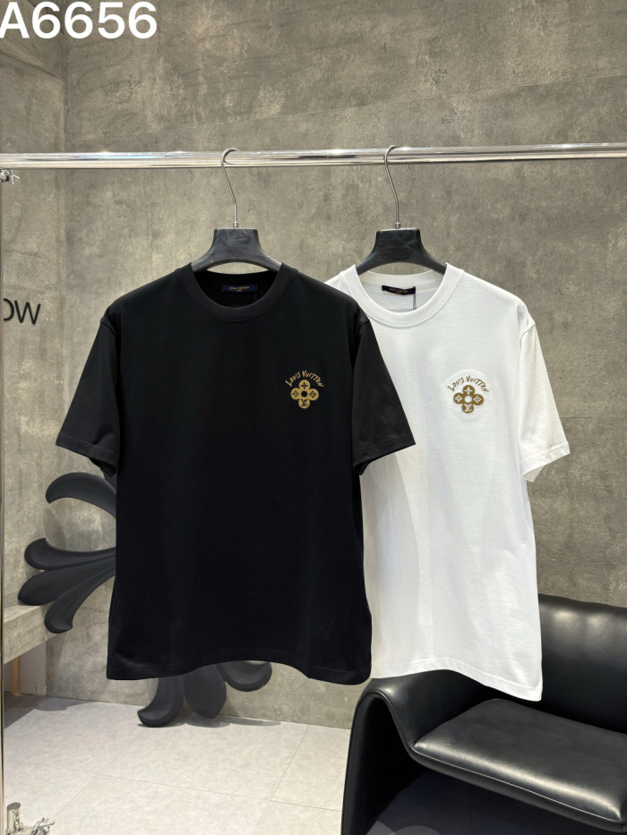 SMCL-4331 High Quality 2026ss Louis Vuitton 280g Cotton T-shirt