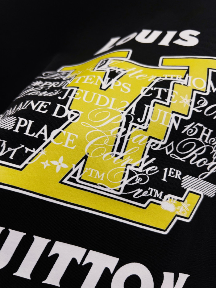SMCL-4338 High Quality 2026ss Louis Vuitton 280g Cotton T-shirt