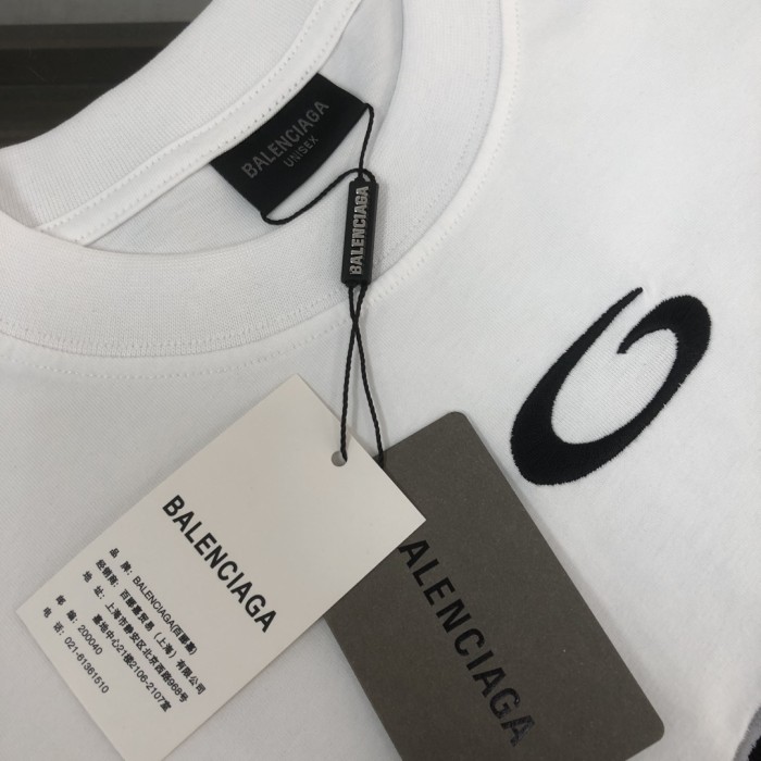 SMCL-4428 High Quality 2026ss Balenciaga 270g Cotton Oversize T-shirt