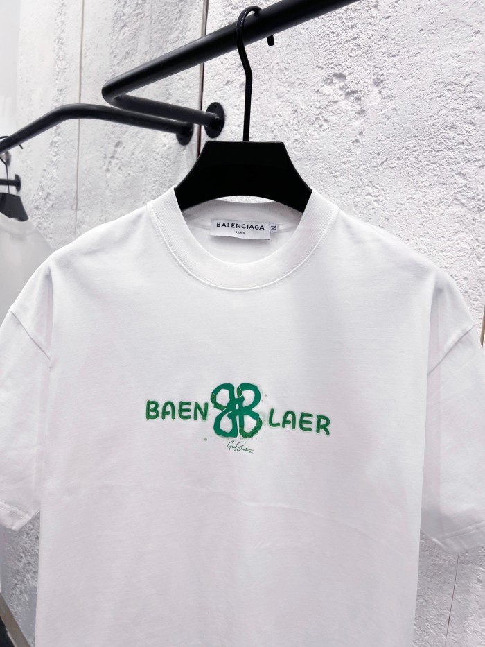 SMCL-4440 High Quality 2026ss Balenciaga 280g Cotton Oversize T-shirt