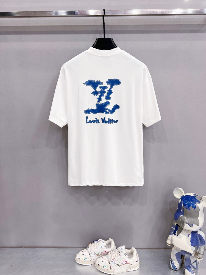 SMCL-4343 High Quality 2026ss Louis Vuitton 280g Cotton T-shirt
