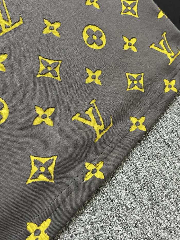 SMCL-4373 High Quality 2026ss Louis Vuitton 280g Cotton T-shirt