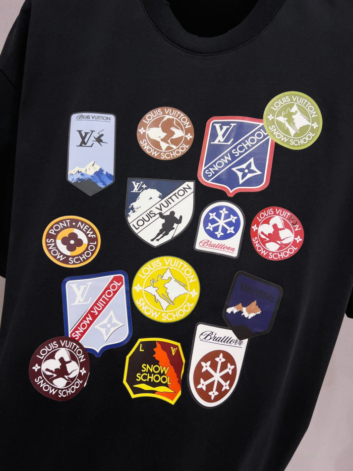 SMCL-4342 High Quality 2026ss Louis Vuitton 280g Cotton T-shirt
