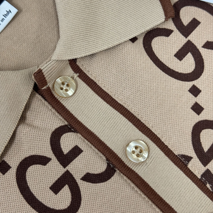 SMCL-4410 High Quality 2026ss GUCCI Knitting Polo-shirt