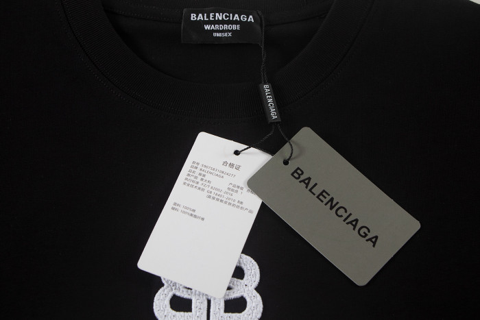 SMCL-4466 High Quality 2026ss Balenciaga 300g Cotton T-shirt