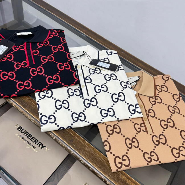 SMCL-4410 High Quality 2026ss GUCCI Knitting Polo-shirt