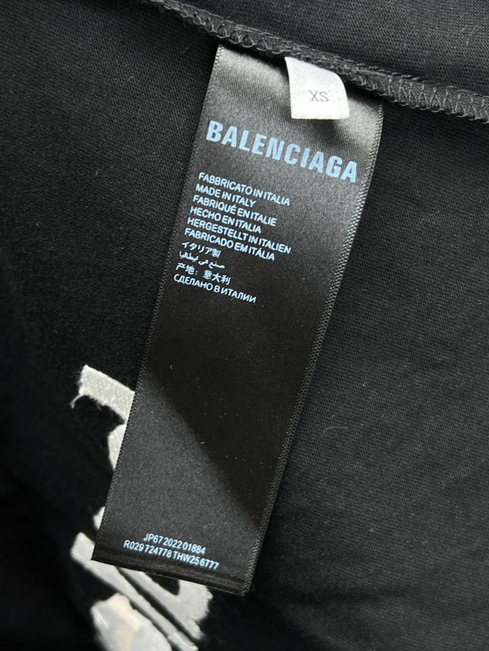 SMCL-4443 High Quality 2026ss Balenciaga 280g Cotton T-shirt