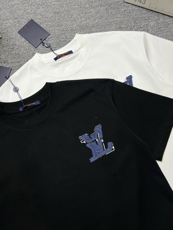 SMCL-4386 High Quality 2026ss Louis Vuitton 280g Cotton T-shirt