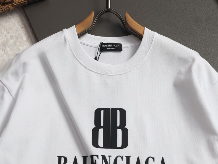 SMCL-4431 High Quality 2026ss Balenciaga 300g Cotton T-shirt