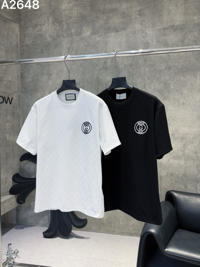 SMCL-4401 High Quality 2026ss GUCCI 280g Cotton T-shirt