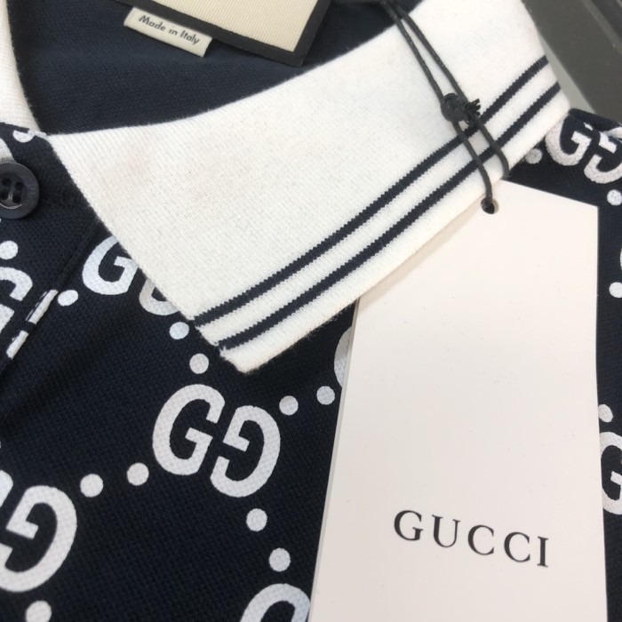 SMCL-4417 High Quality 2026ss GUCCI Knitting Polo-shirt