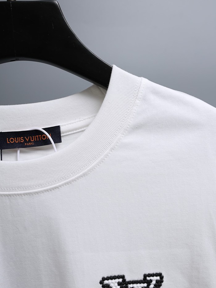 SMCL-4356 High Quality 2026ss Louis Vuitton 280g Cotton T-shirt