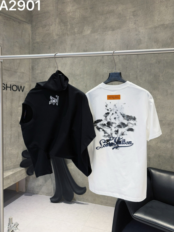 SMCL-4332 High Quality 2026ss Louis Vuitton 280g Cotton T-shirt