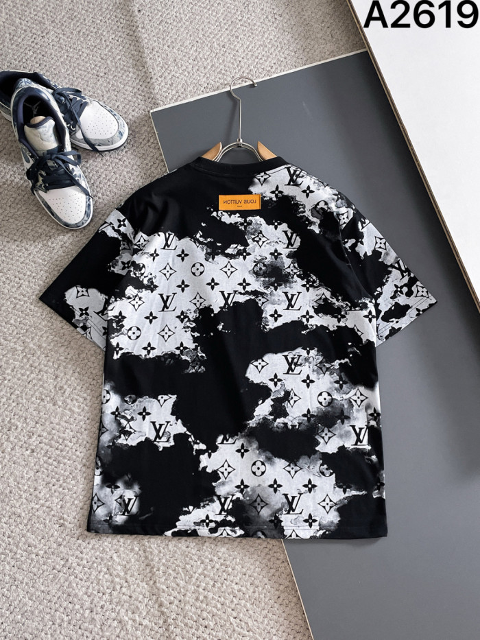 SMCL-4499 High Quality 2026ss Louis Vuitton 280g Cotton T-shirt