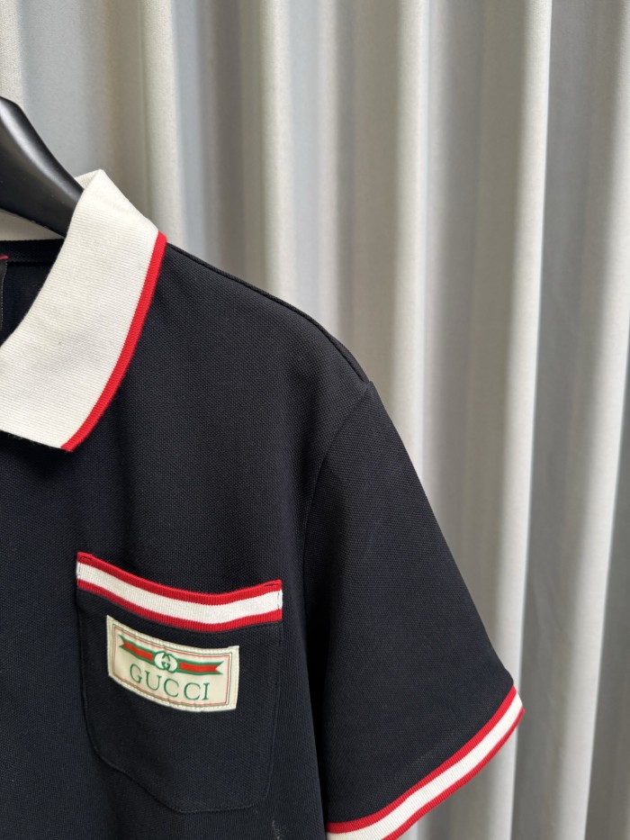 SMCL-4403 High Quality 2026ss GUCCI Knitting Polo-shirt