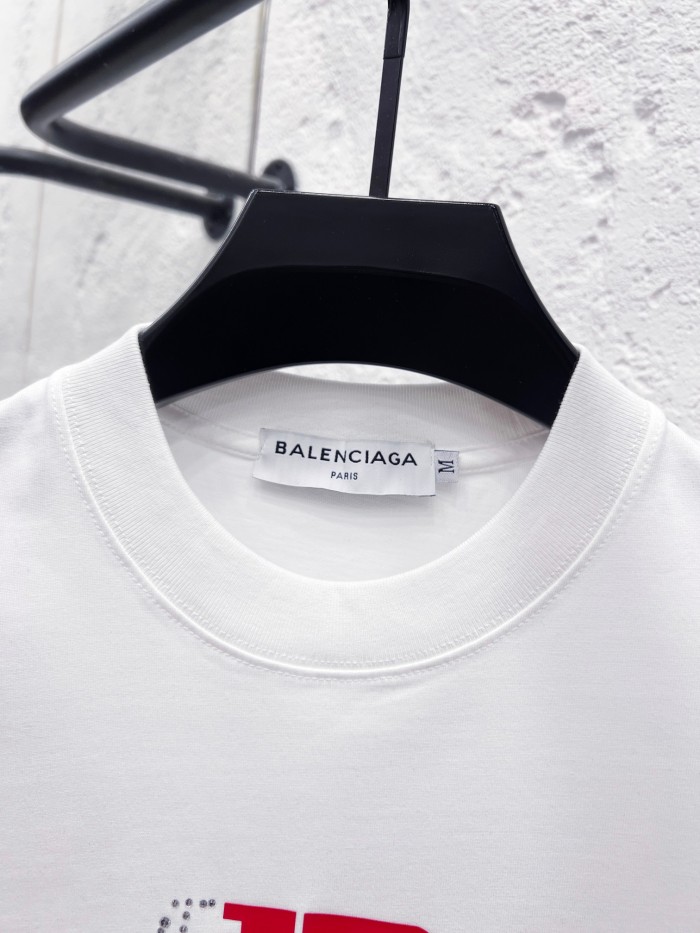 SMCL-4439 High Quality 2026ss Balenciaga 280g Cotton Oversize T-shirt