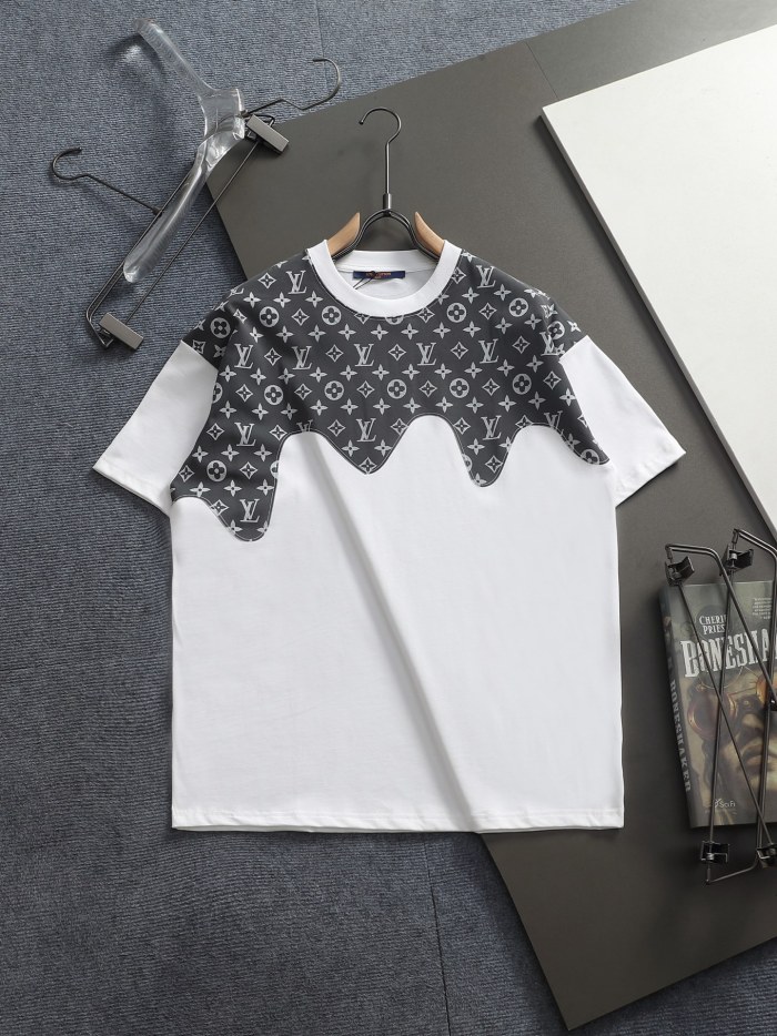 SMCL-4362 High Quality 2026ss Louis Vuitton 280g Cotton T-shirt