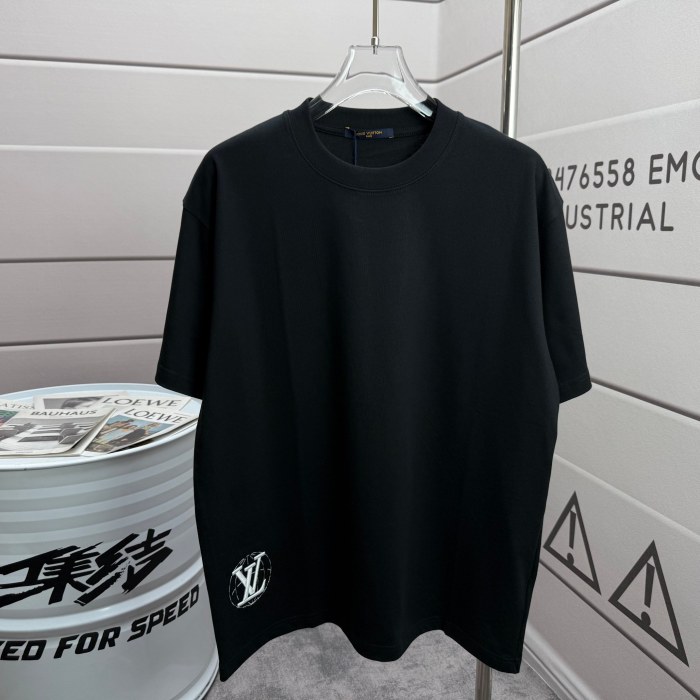 SMCL-4395 High Quality 2026ss Louis Vuitton 280g Cotton T-shirt
