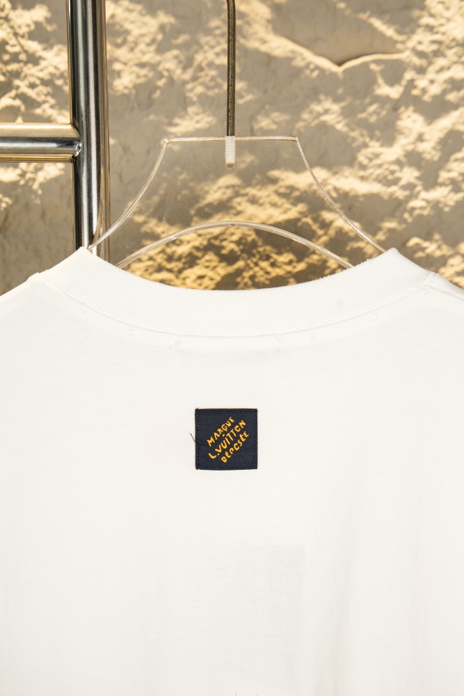 SMCL-4388 High Quality 2026ss Louis Vuitton 280g Cotton T-shirt