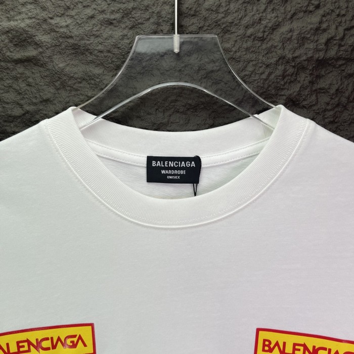 SMCL-4469 High Quality 2026ss Balenciaga 300g Cotton T-shirt
