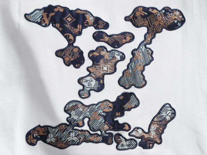 SMCL-4363 High Quality 2026ss Louis Vuitton 280g Cotton T-shirt
