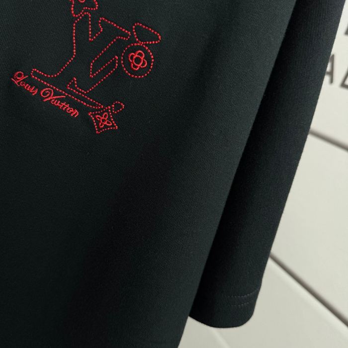 SMCL-4496 High Quality 2026ss Louis Vuitton 270g Cotton T-shirt